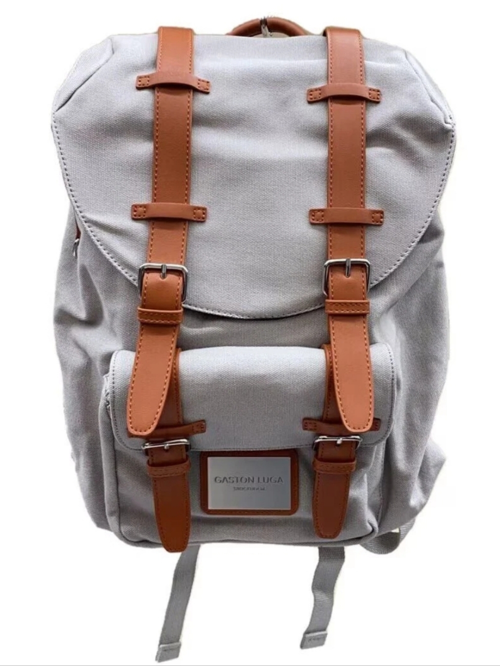 Gaston Luga Stockholm Canvas Waterproof Backpack